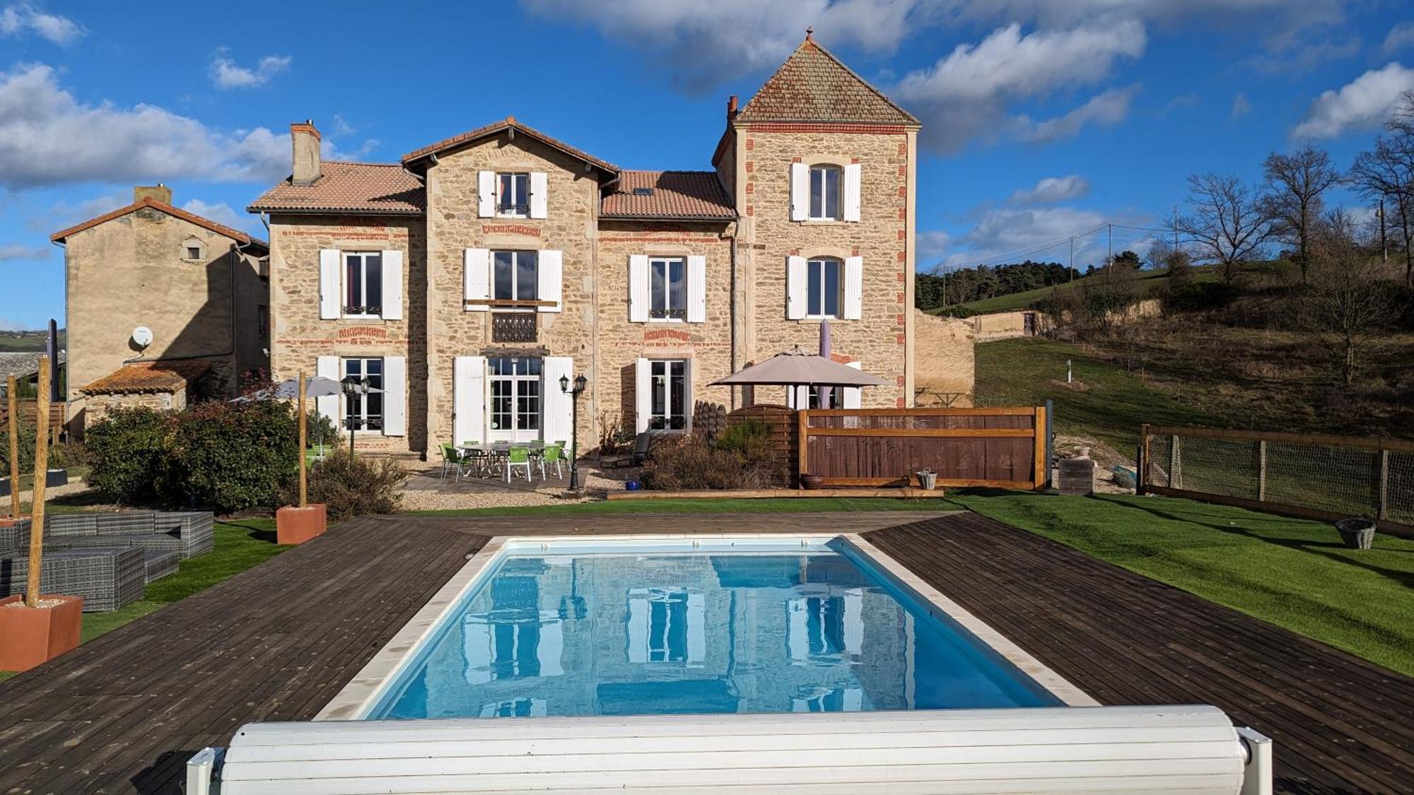 Chambres Et Tables D' Hotes Manglieu Экстерьер фото
